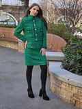 Green Linton Tweed Costume