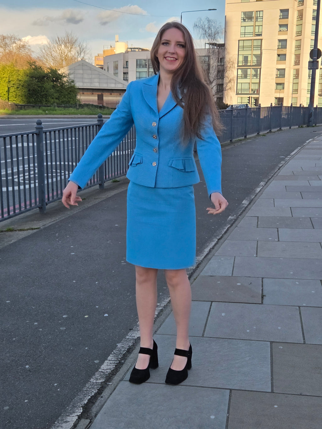 Summer Sky Lined Suit